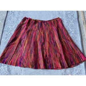 Rosario Constantini crochet Native American Handmade Skirt M